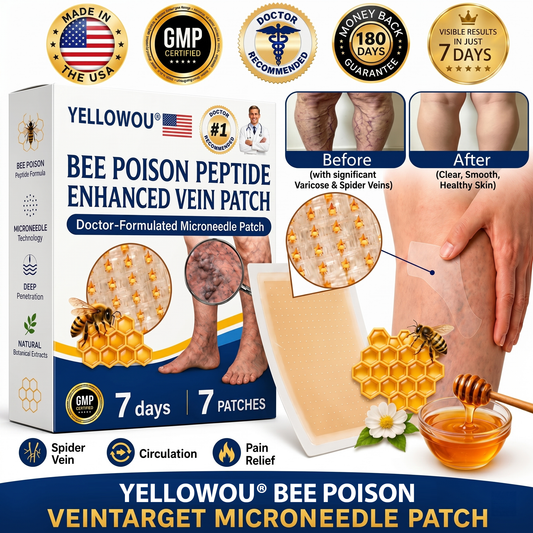 Yellowou® 𝑽𝗲𝗶𝙣 𝘾𝐨𝐧𝘁𝗼𝙪𝙧 𝙈𝙞𝐜𝐫𝒐𝒏𝒆𝗲𝗱𝗹𝙚 𝙋𝙖𝐭𝐜𝒉 𝒘𝒊𝘁𝗵 𝗔𝙙𝙫𝙖𝙣𝙘𝐞𝐝 𝐃𝒊𝒐𝒔𝗺𝙞𝐧 & 𝑯𝒆𝘀𝗽𝗲𝙧𝙞𝙙𝙞𝐧 𝐃𝒆𝒍𝒊𝒗𝗲𝗿𝙮🌿𝟕-𝐃𝐚𝐲 𝐕𝐢𝐬𝐢𝐛𝐥𝐞 𝐑𝐞𝐬𝐮𝐥𝐭𝐬 𝐟𝐨𝐫 𝐕𝐚𝐫𝐢𝐜𝐨𝐬𝐞 𝐕𝐞𝐢𝐧𝐬