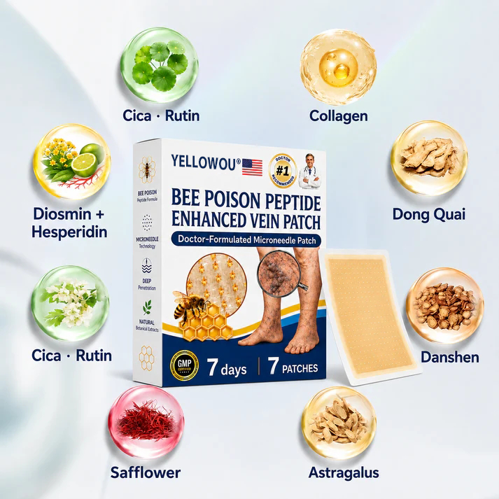 Yellowou® 𝑽𝗲𝗶𝙣 𝘾𝐨𝐧𝘁𝗼𝙪𝙧 𝙈𝙞𝐜𝐫𝒐𝒏𝒆𝗲𝗱𝗹𝙚 𝙋𝙖𝐭𝐜𝒉 𝒘𝒊𝘁𝗵 𝗔𝙙𝙫𝙖𝙣𝙘𝐞𝐝 𝐃𝒊𝒐𝒔𝗺𝙞𝐧 & 𝑯𝒆𝘀𝗽𝗲𝙧𝙞𝙙𝙞𝐧 𝐃𝒆𝒍𝒊𝒗𝗲𝗿𝙮🌿𝟕-𝐃𝐚𝐲 𝐕𝐢𝐬𝐢𝐛𝐥𝐞 𝐑𝐞𝐬𝐮𝐥𝐭𝐬 𝐟𝐨𝐫 𝐕𝐚𝐫𝐢𝐜𝐨𝐬𝐞 𝐕𝐞𝐢𝐧𝐬