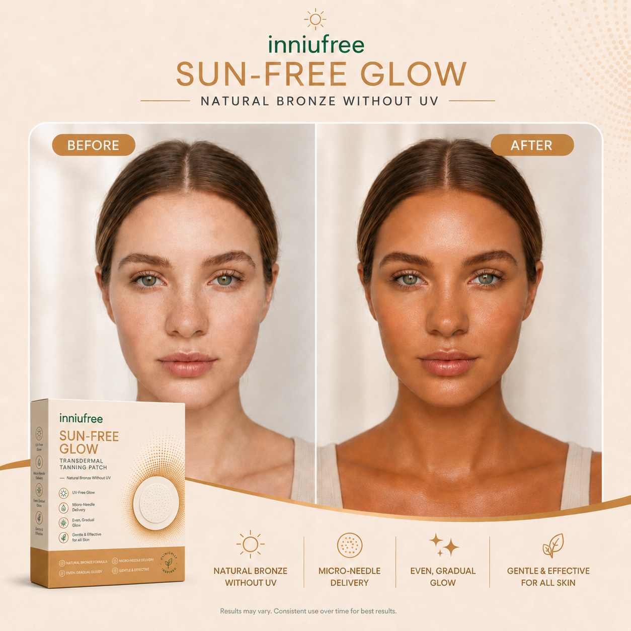 SnatchBase™ SunFree Transdermal Tanning Patch