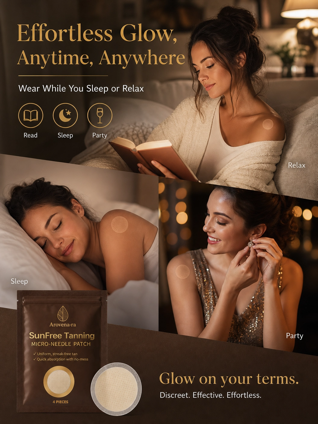 Up to 85% OFF Arovenara® Transdermal Tanning Patch