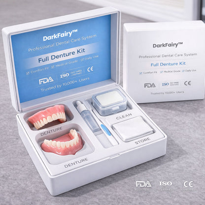 🦷 DarkFairy™ Custom-Fit Dentures 🦷 ENDS TODAY   70% OFF | Smile with Confidence