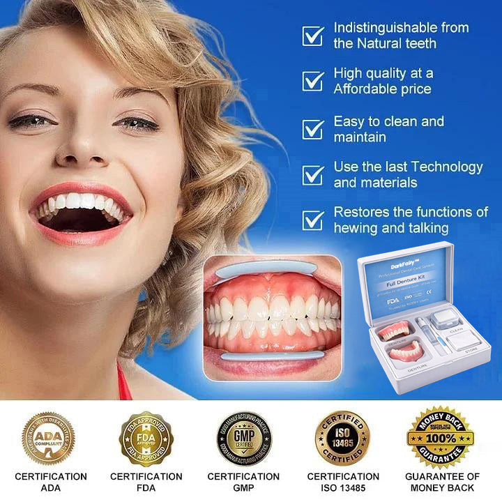 🦷 DarkFairy™ Custom-Fit Dentures 🦷 ENDS TODAY   70% OFF | Smile with Confidence
