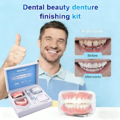 🦷 DarkFairy™ Custom-Fit Dentures 🦷 ENDS TODAY   70% OFF | Smile with Confidence